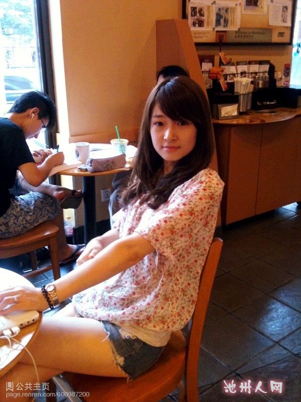 令人神往--看江苏星巴克<em>清纯素颜美女</em>靓照 ,神