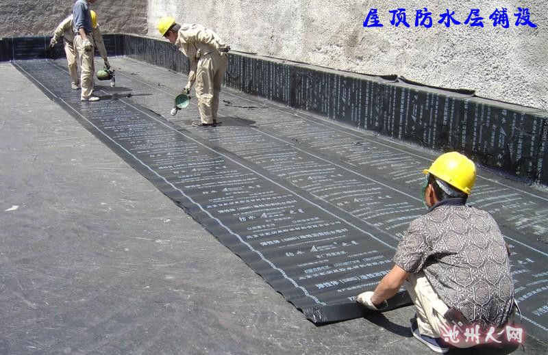 承接防水工程(包括屋顶