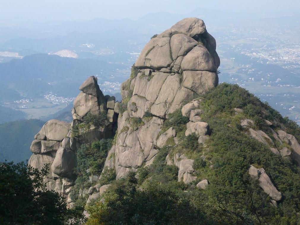 青阳县莲花峰风景