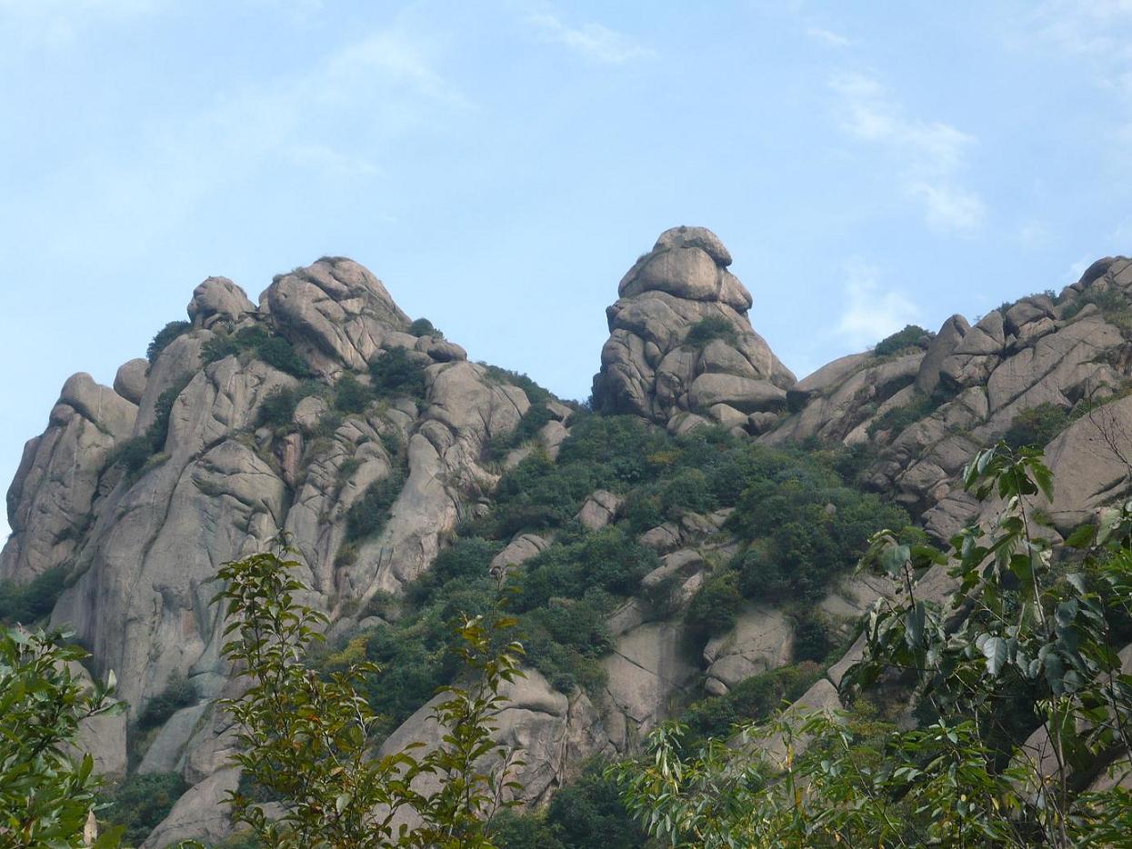 青阳县莲花峰风景