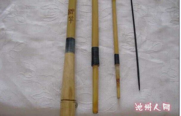制作竹子鱼竿