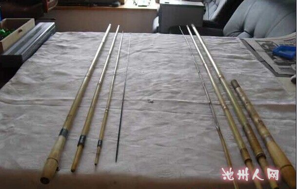 制作竹子鱼竿