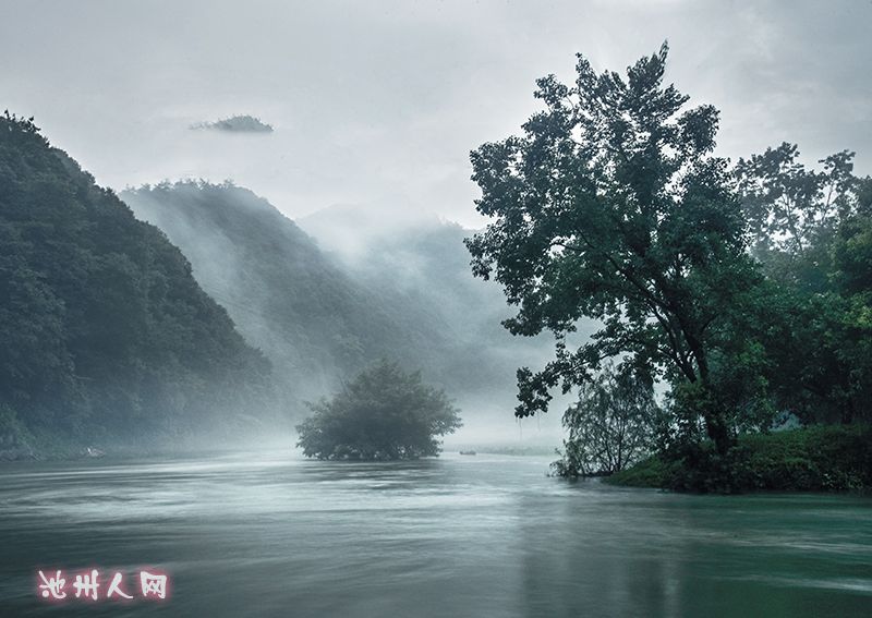 水墨江南雨如烟