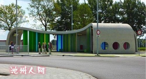 池州应该拥有地方特色的公交候车亭 - 池州民生