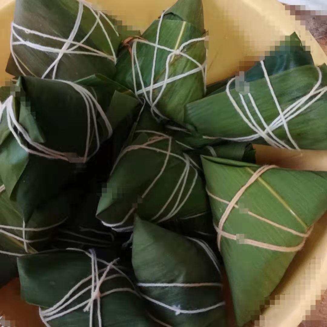 五花大绑的粽子