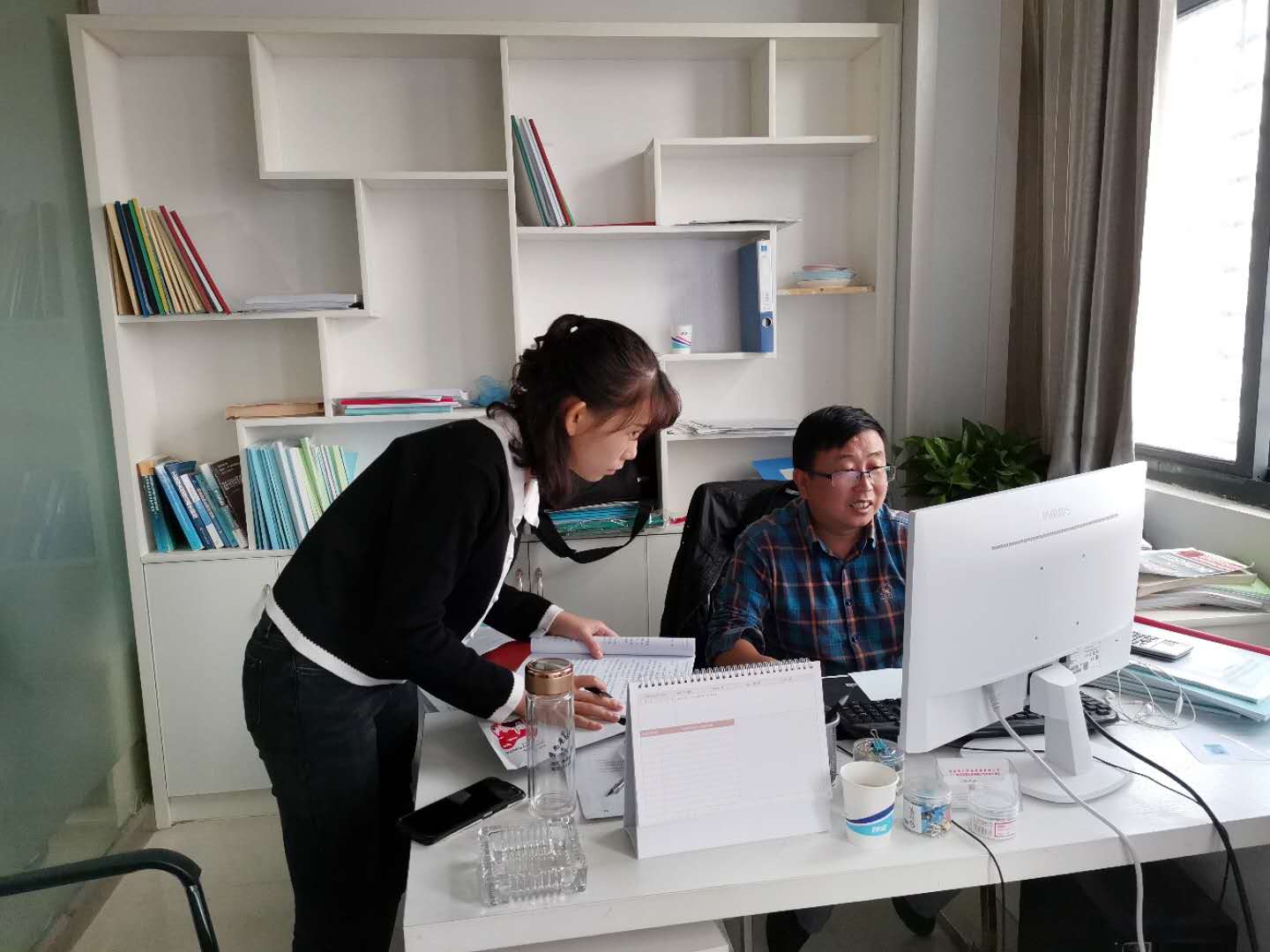 指导公司员工修改环评报告.jpg