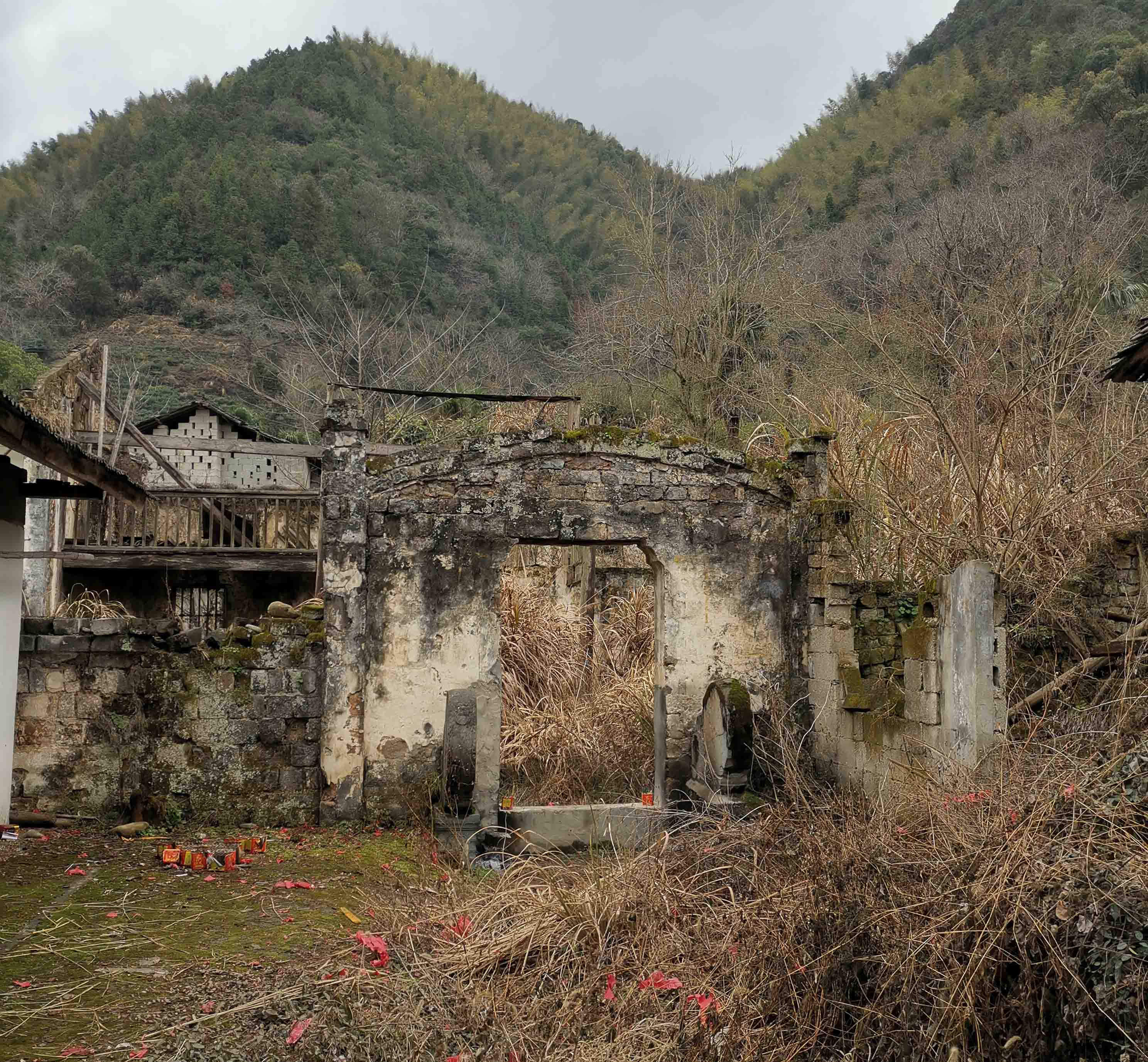 村中塘的学校