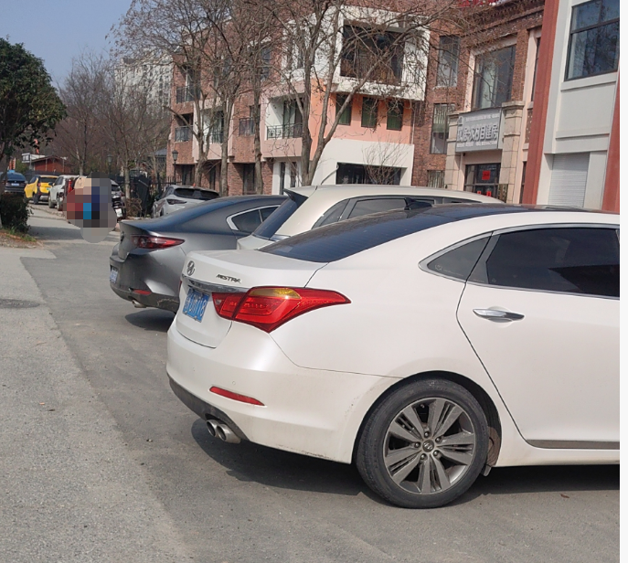 江南世家南大门出去违法乱停