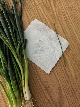 我盆栽的香葱和市面上的香葱