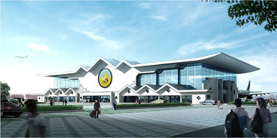 九华山机场航站楼设计方案(修改版) - 池州 - 人