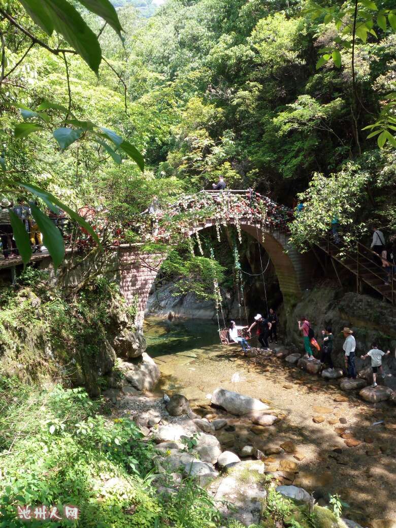 遊石臺醉山野昨天,晴空萬里,氣候宜人,我們一行五人