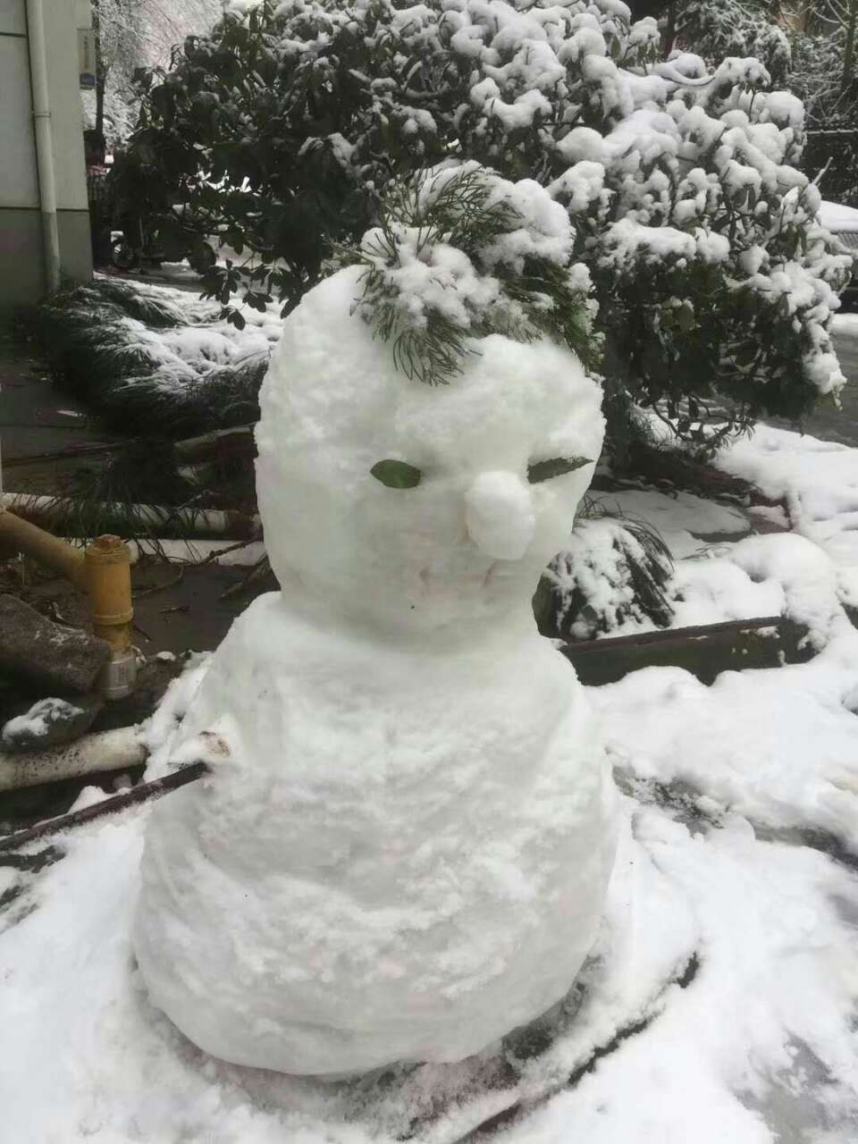 堆雪人