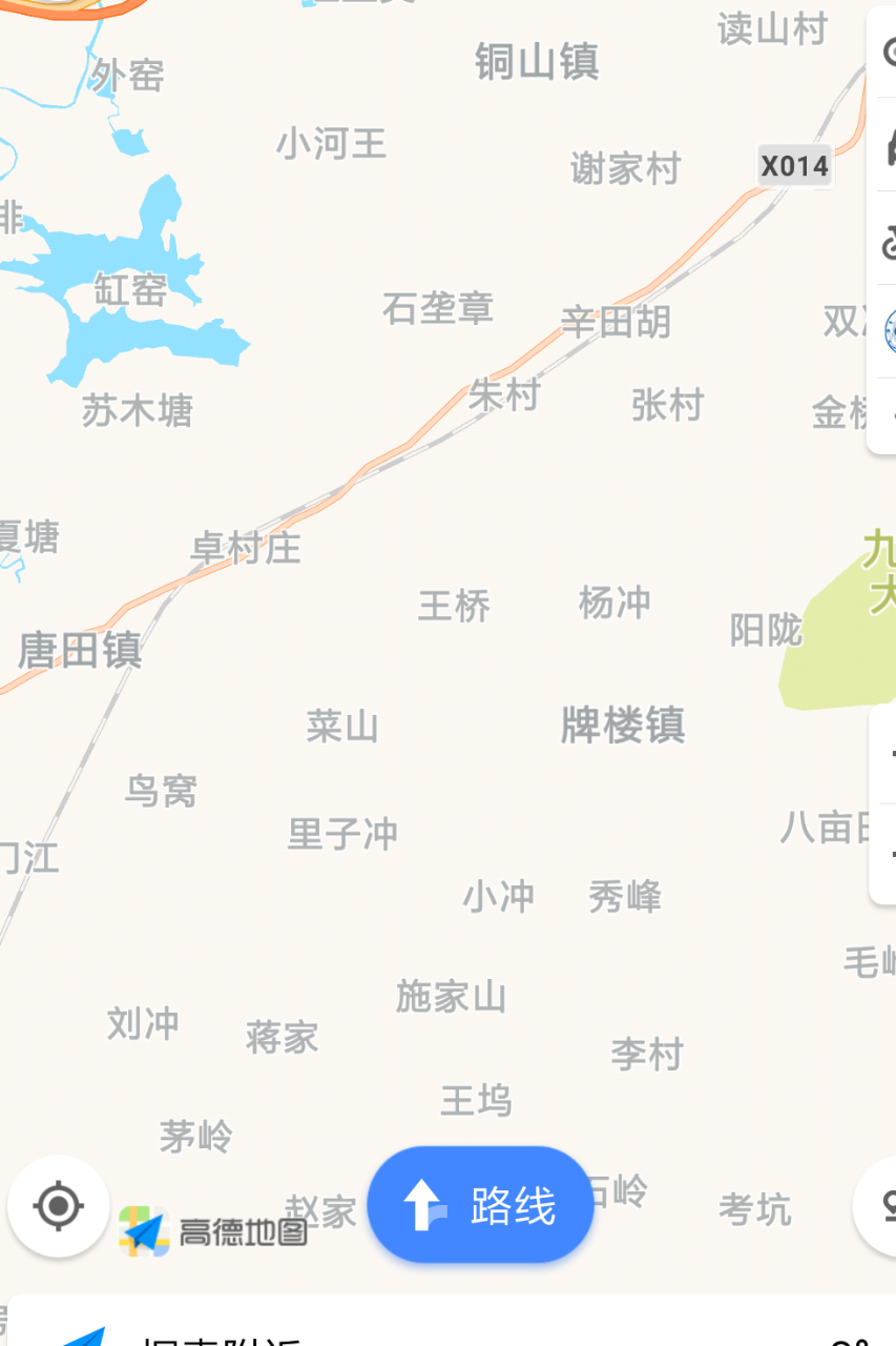 关于221省道,是不是应该弯成"几"字型把牌楼带上?
