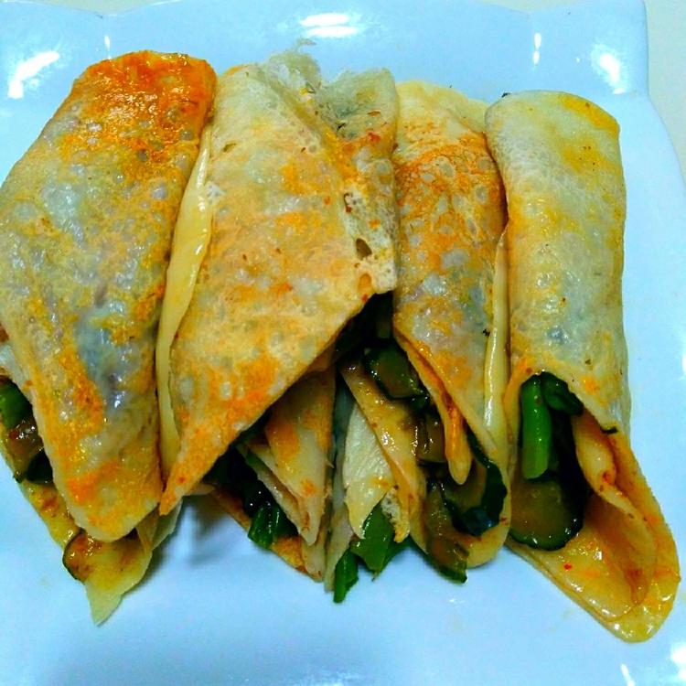 《蔬菜卷薄饼》做好