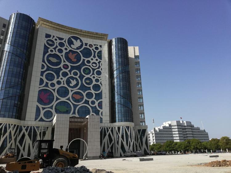 池州市重点工程一宫两中心,即将竣工投入使用!鼓掌