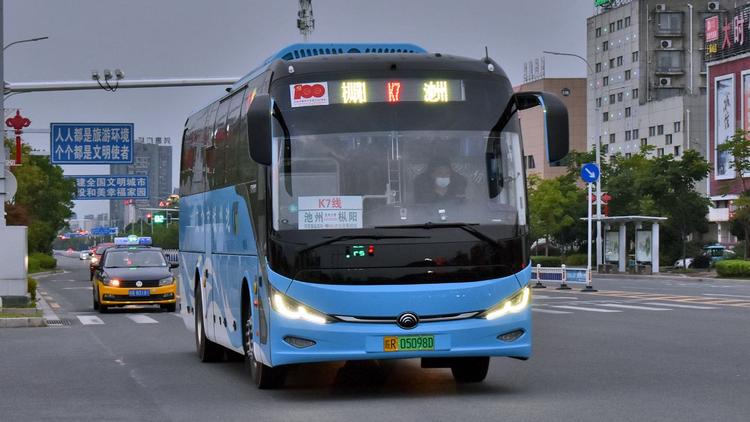 池州公交k7路换车之后,随手拍了几张新车照片给大家看看